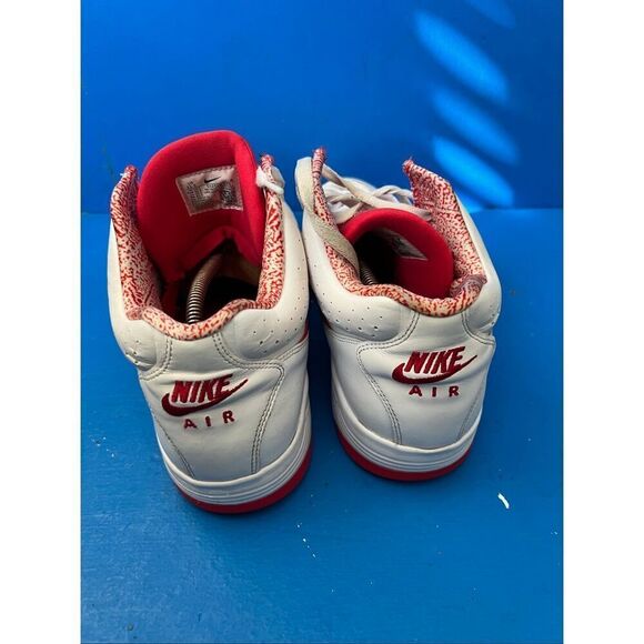 Nike Air Flight Lite Mid White Red Scottie Pippen Chicago Bulls DS Size 11.5 main image 7